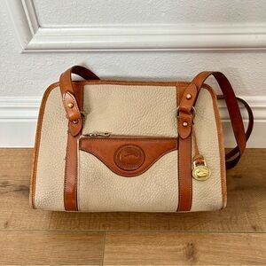 Vintage Dooney & Bourke leather shoulder bag